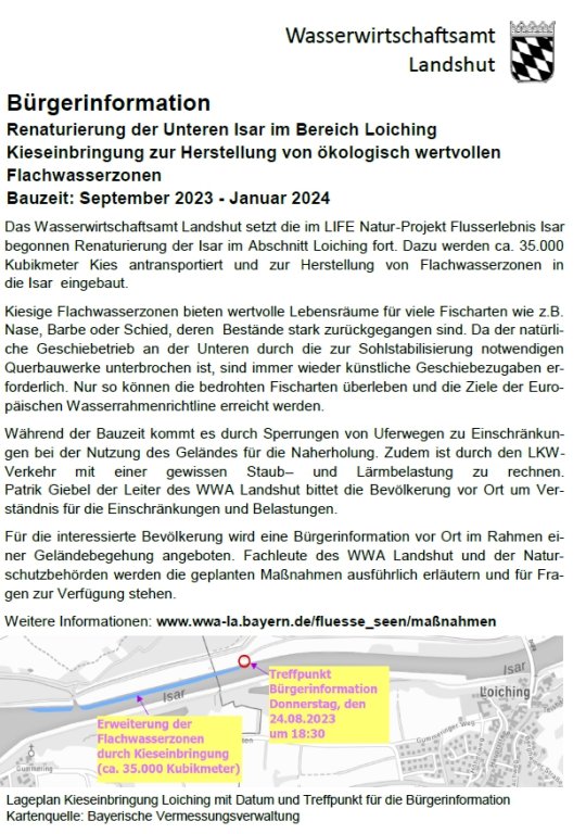 Renaturierung Infos